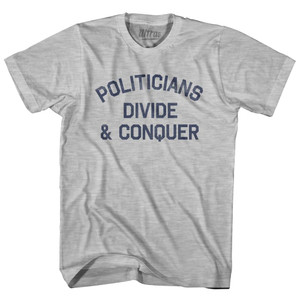 Politicians Divide & Conquer Miami Womens Cotton Junior Cut T-Shirt by Ultras Politicians Divide & Conquer Miami Womens Cotton Junior Cut T-Shirt by Ultras
