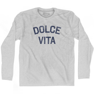 Dolce Vita Adult Cotton Long Sleeve T-Shirt by Ultras