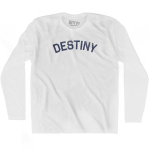 Destiny Adult Cotton Long Sleeve T-Shirt by Ultras