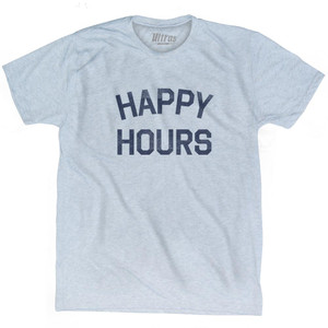 Happy Hours Adult Tri-Blend T-Shirt by Ultras