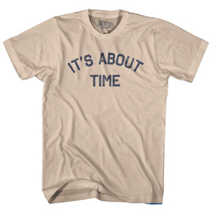 It Is About Time Adult Cotton T-Shirt by Ultras