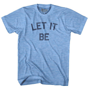 Let It Be Adult Tri-Blend T-Shirt by Ultras