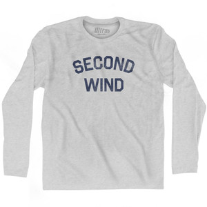 Second Wind Adult Cotton Long Sleeve T-Shirt by Ultras