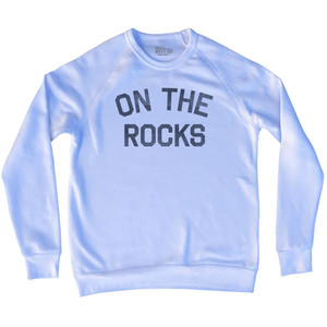 On The Rocks Adult Tri-Blend Sweatshirt by Ultras