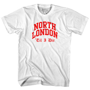 ARS Red North London Soccer Womens Cotton Junior Cut T-Shirt by Ultras ARS Red North London Soccer Womens Cotton Junior Cut T-Shirt by Ultras