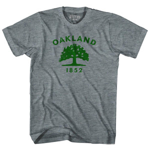 Oakland Tree Flag Youth Tri-Blend T-Shirt by Ultras