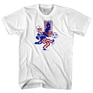 New Jersey Americans Soccer Womens Cotton Junior Cut T-Shirt by Ultras
