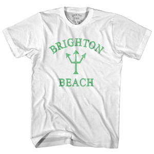 New York Brighton Beach Emerald Art Trident Womens Cotton Junior Cut T-Shirt by Ultras New York Brighton Beach Emerald Art Trident Womens Cotton Junior Cut T-Shirt by Ultras