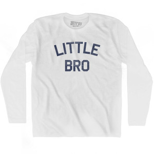 Little Bro Adult Cotton Long Sleeve T-Shirt by Ultras