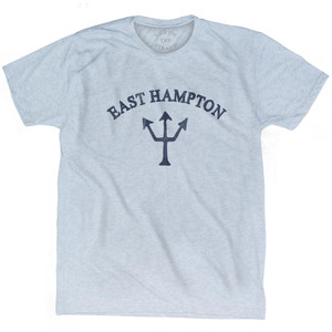 New York East Hampton Trident Adult Tri-Blend T-Shirt by Ultras