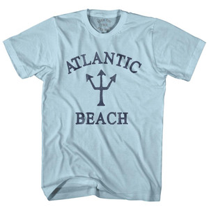 New York Atlantic Beach Trident Adult Cotton T-Shirt by Ultras New York Atlantic Beach Trident Adult Cotton T-Shirt by Ultras