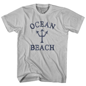 New York Ocean Beach Trident Adult Cotton T-Shirt by Ultras