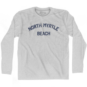 North Myrtle Beach Adult Cotton Long Sleeve T-Shirt by Ultras North Myrtle Beach Adult Cotton Long Sleeve T-Shirt by Ultras