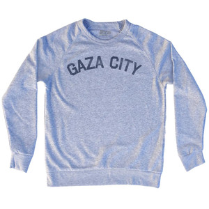 Gaza City Adult Tri-Blend Sweatshirt by Ultras