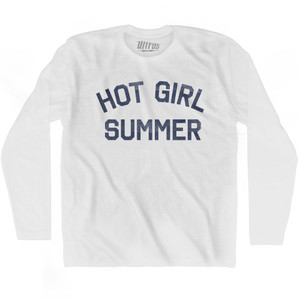 Hot Girl Summer Adult Cotton Long Sleeve T-shirt by Ultras