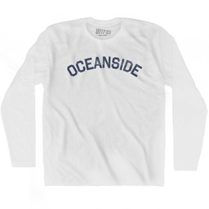 Oceanside Adult Cotton Long Sleeve T-shirt by Ultras Oceanside Adult Cotton Long Sleeve T-shirt by Ultras