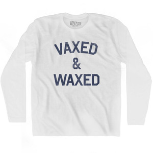 Vaxed & Waxed Adult Cotton Long Sleeve T-shirt by Ultras