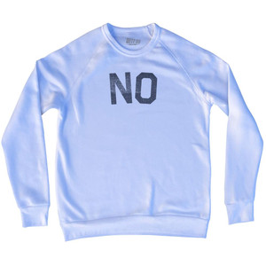 No Adult Tri-Blend Sweatshirt by Ultras No Adult Tri-Blend Sweatshirt by Ultras