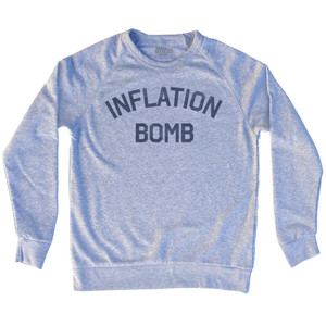 Inflation Bomb Adult Tri-Blend Sweatshirt by Ultras