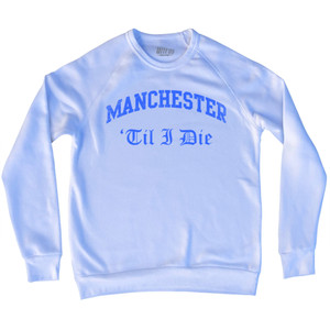 Manchester City Soccer Adult Tri-Blend Sweatshirt by Ultras