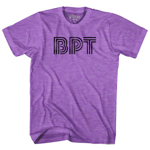 Beaumont Airport BPT Adult Tri-Blend T-shirt - Heather Purple Beaumont Airport BPT Adult Tri-Blend T-shirt - Heather Purple