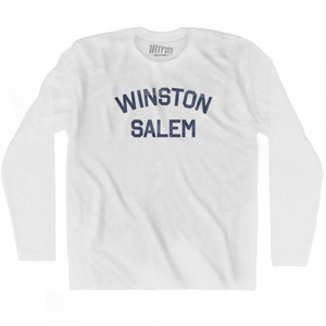 Winston Salem Adult Cotton Long Sleeve T-Shirt by Ultras
