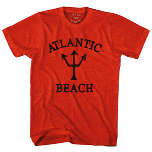 North Carolina Atlantic Beach Trident Adult Tri-Blend T-Shirt by Ultras North Carolina Atlantic Beach Trident Adult Tri-Blend T-Shirt by Ultras