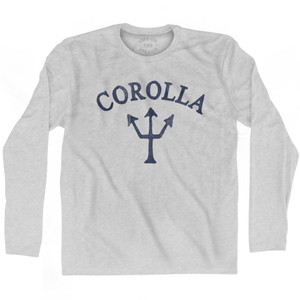 North Carolina Corolla Trident Adult Cotton Long Sleeve T-Shirt by Ultras North Carolina Corolla Trident Adult Cotton Long Sleeve T-Shirt by Ultras