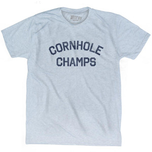Cornhole Champs Adult Tri-Blend T-shirt by Ultras
