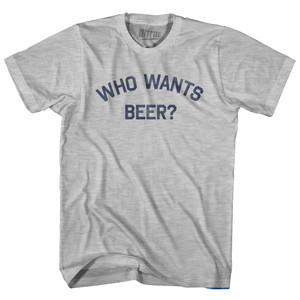 Who Wants Beer Youth Cotton T-shirt by Ultras Who Wants Beer Youth Cotton T-shirt by Ultras