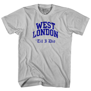Chelsea West London Til I Die Soccer Adult Cotton T-shirt by Ultras Chelsea West London Til I Die Soccer Adult Cotton T-shirt by Ultras
