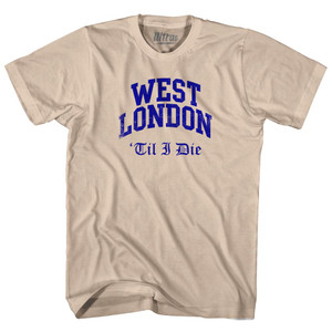 Chelsea West London Til I Die Soccer Adult Cotton T-shirt by Ultras Chelsea West London Til I Die Soccer Adult Cotton T-shirt by Ultras
