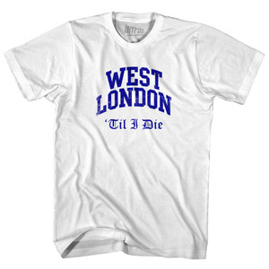 Chelsea West London Til I Die Soccer Adult Cotton T-shirt by Ultras Chelsea West London Til I Die Soccer Adult Cotton T-shirt by Ultras