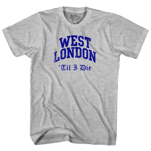Chelsea West London Til I Die Soccer Womens Cotton Junior Cut T-Shirt by Ultras Chelsea West London Til I Die Soccer Womens Cotton Junior Cut T-Shirt by Ultras