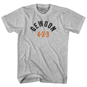 Holland Netherlands Gewoon 4-3-3 SoccerYouth Cotton T-shirt by Ultras Holland Netherlands Gewoon 4-3-3 SoccerYouth Cotton T-shirt by Ultras