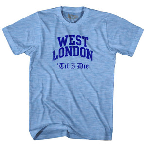 Chelsea West London Til I Die Soccer Adult Tri-Blend T-shirt by Ultras Chelsea West London Til I Die Soccer Adult Tri-Blend T-shirt by Ultras