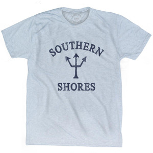 Southern Shores Trident Adult Tri-Blend T-shirt by Ultras