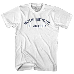 Wuhan Institute Of Virology Adult Cotton T-Shirt by Ultras Wuhan Institute Of Virology Adult Cotton T-Shirt by Ultras