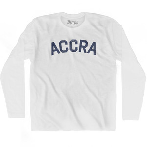 ACCRA Adult Cotton Long Sleeve T-shirt by Ultras