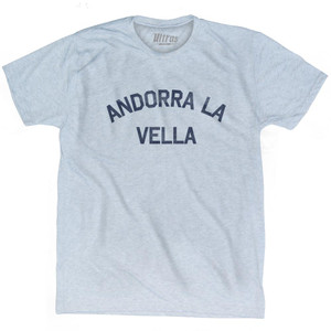 ANDORRA LA VELLA Adult Tri-Blend T-shirt by Ultras