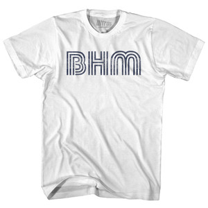 Birmingham Airport BHM Youth Cotton T-shirt - White Birmingham Airport BHM Youth Cotton T-shirt - White