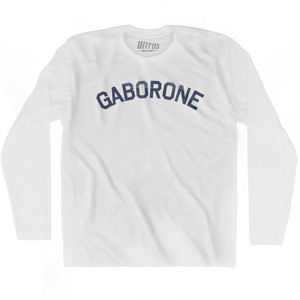 GABORONE Adult Cotton Long Sleeve T-shirt by Ultras