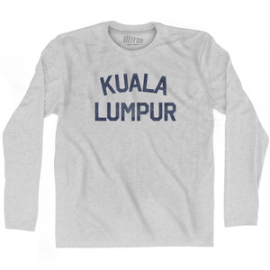 KUALA LUMPUR Adult Cotton Long Sleeve T-shirt by Ultras