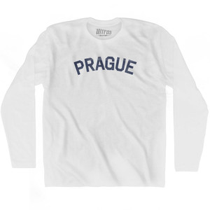 PRAGUE Adult Cotton Long Sleeve T-shirt by Ultras