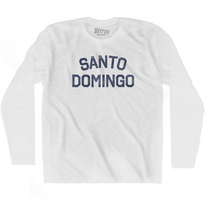 SANTO DOMINGO Adult Cotton Long Sleeve T-shirt by Ultras