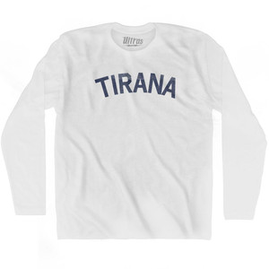 TIRANA Adult Cotton Long Sleeve T-shirt by Ultras