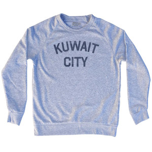 KUWAIT CITY Adult Tri-Blend Sweatshirt by Ultras