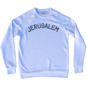 JERUSALEM Adult Tri-Blend Sweatshirt by Ultras