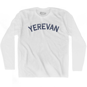 YEREVAN Adult Cotton Long Sleeve T-shirt by Ultras