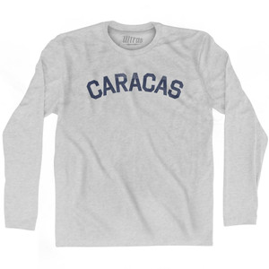 CARACAS Adult Cotton Long Sleeve T-shirt by Ultras